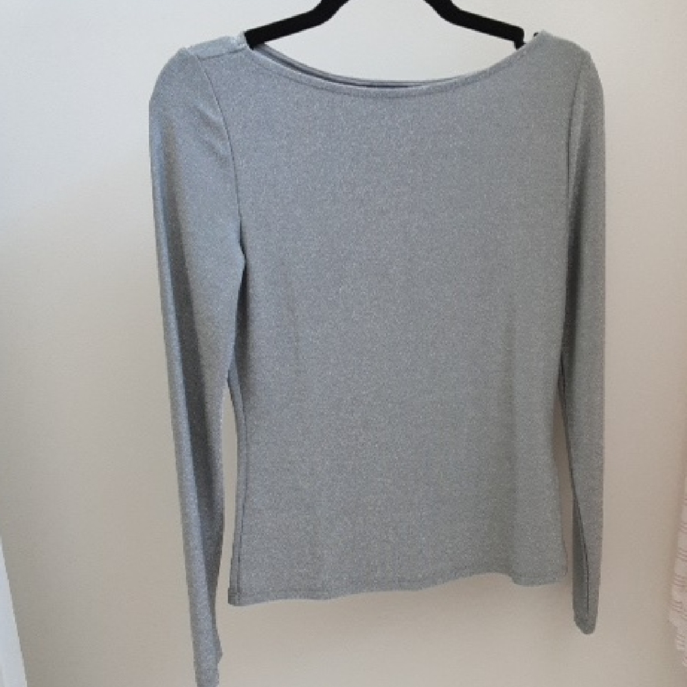 Banana Republic Classic Gray Blouse